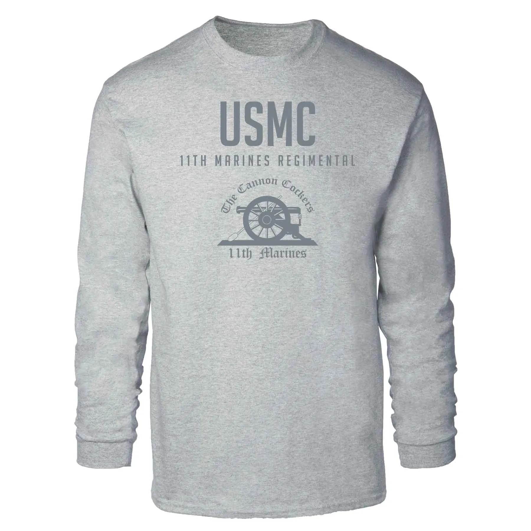 11th Marines Regimental Tonal Long Sleeve T-shirt