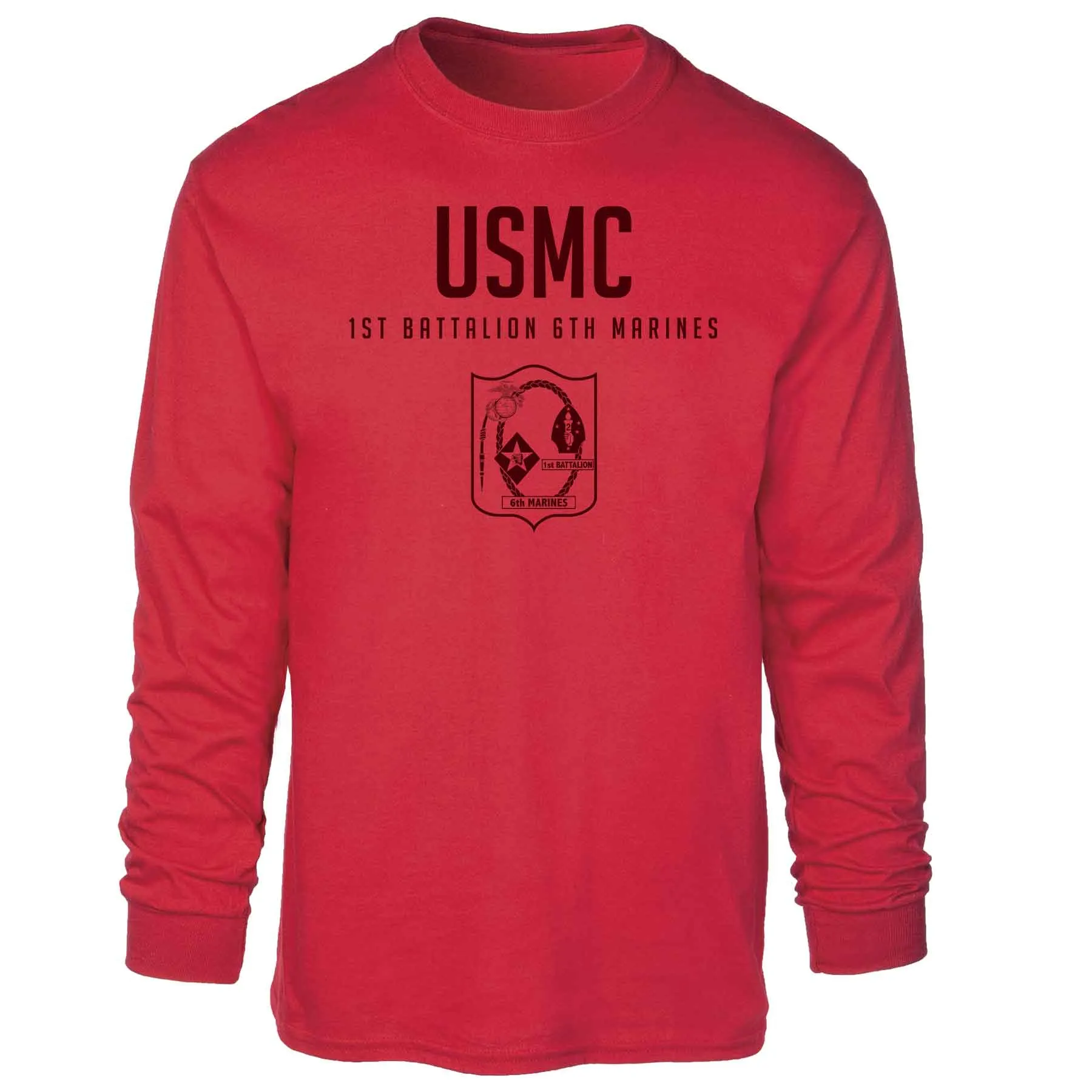 1st Battalion 6th Marines Tonal Long Sleeve T-shirt