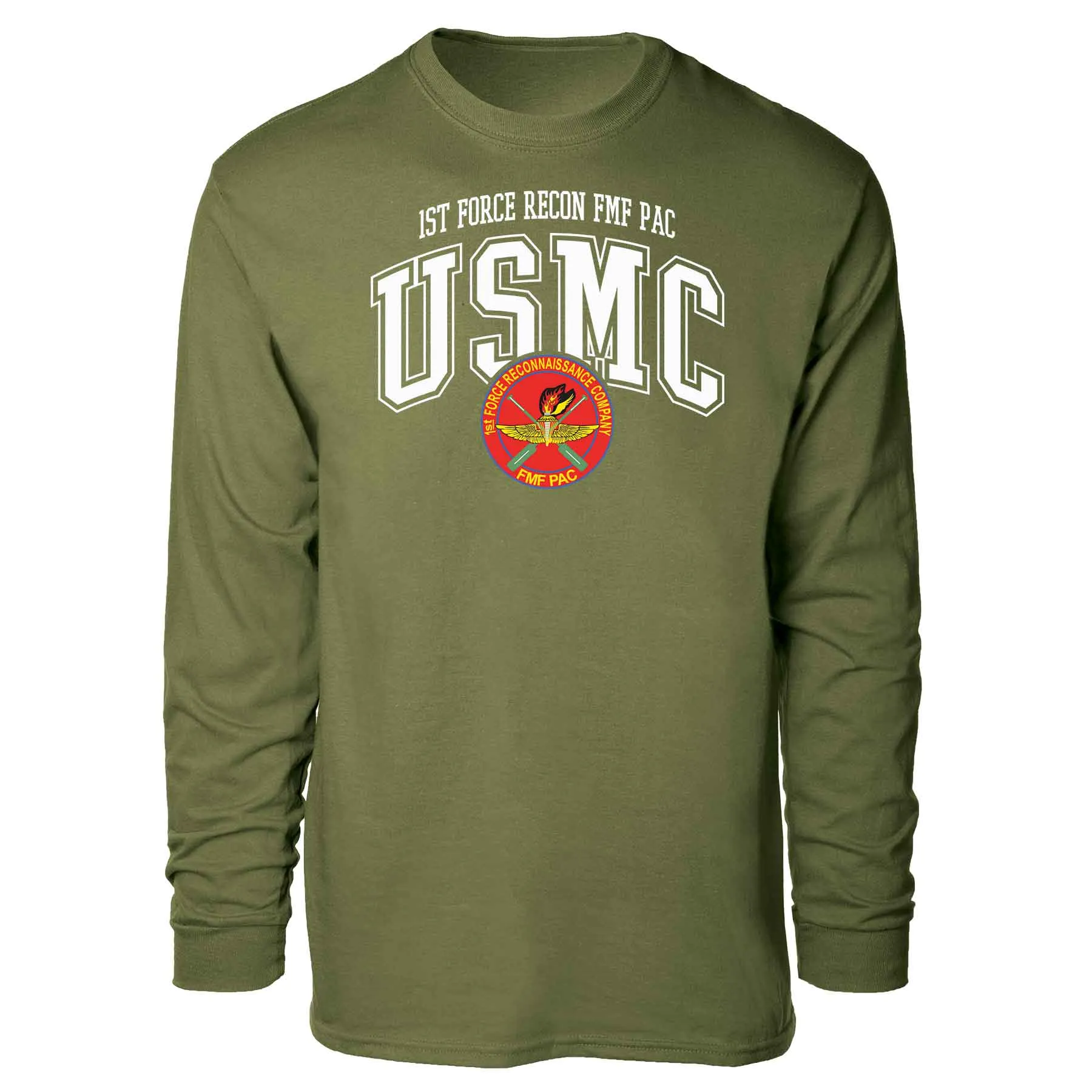 1st Force Recon FMF PAC Arched Long Sleeve T-shirt