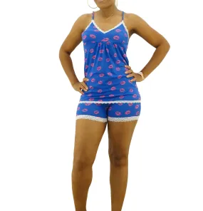 250-252, Ladies' 2 PC Sleepwear Shorts Set