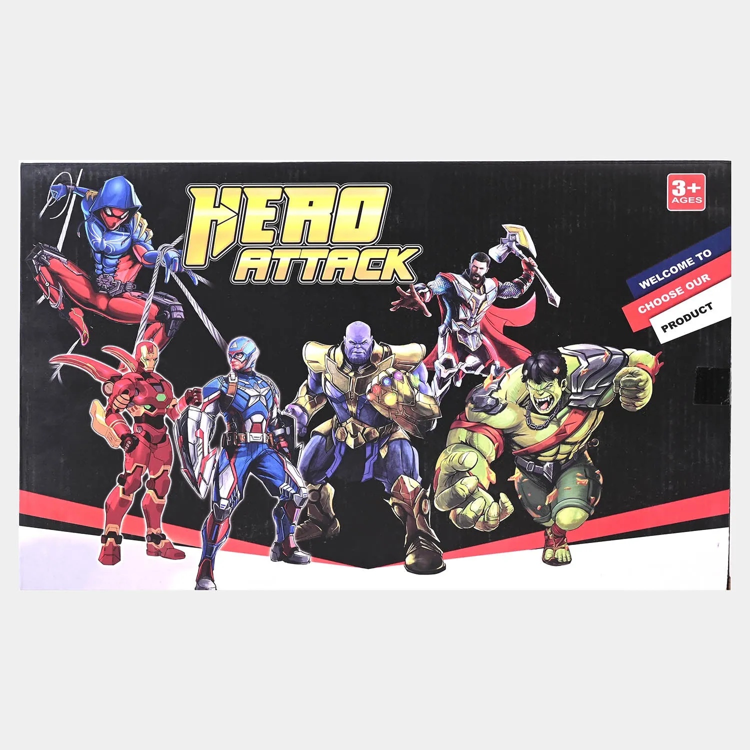 Action Hero Play Set For Kids