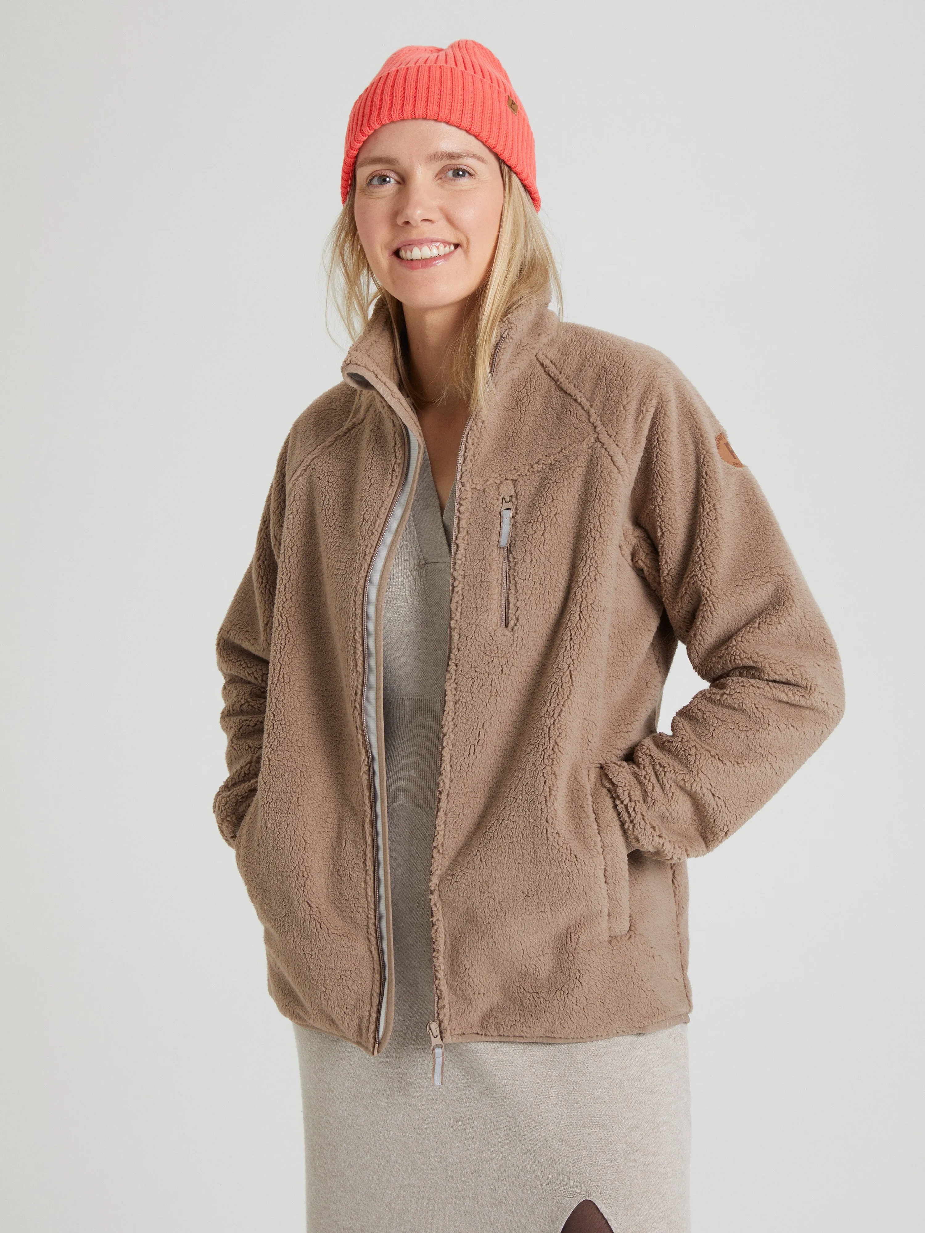 Adult Sherpa Fleece Jacket