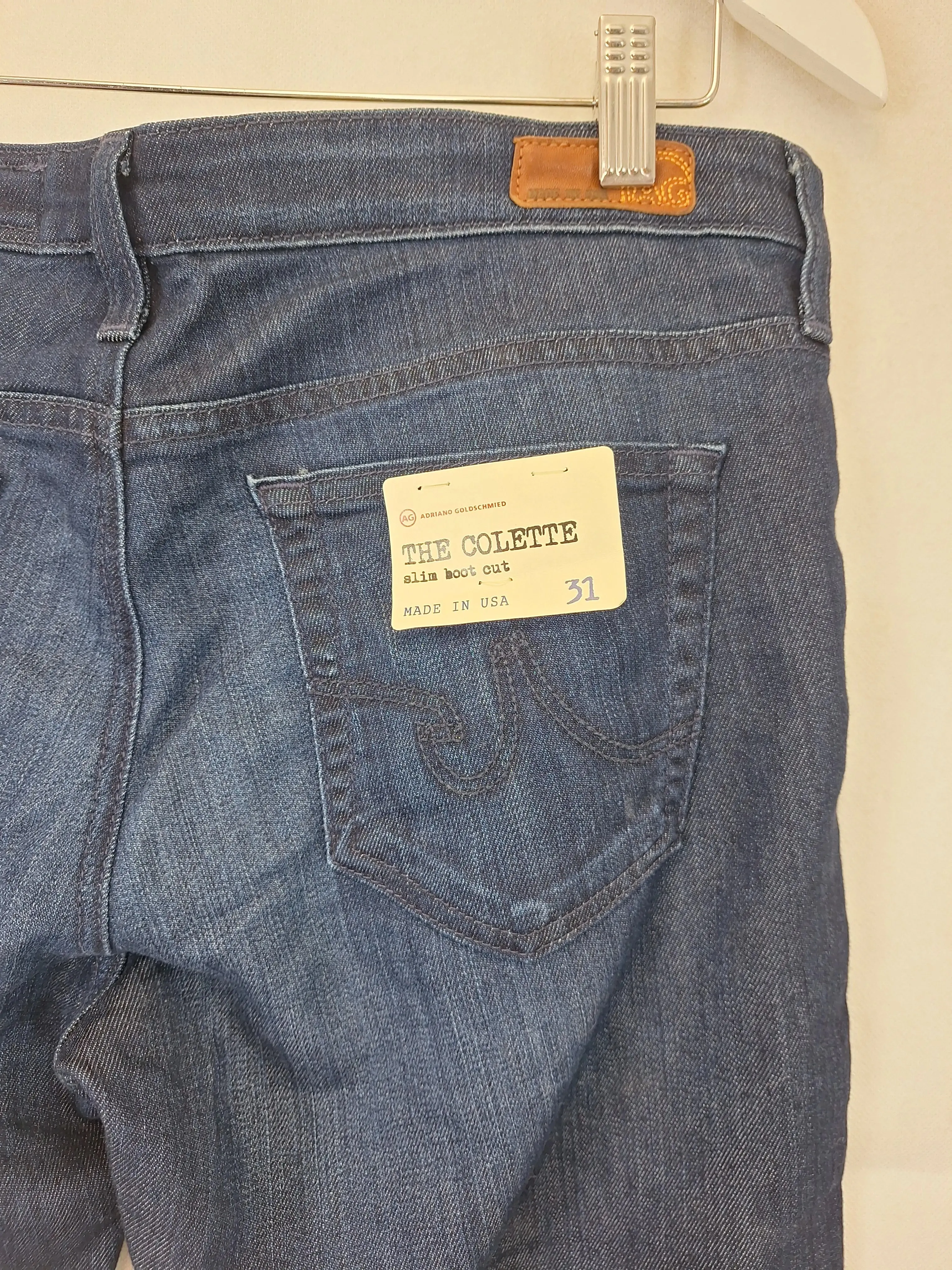 AG Jeans Essential Slim Boot Cut Jeans Size 16