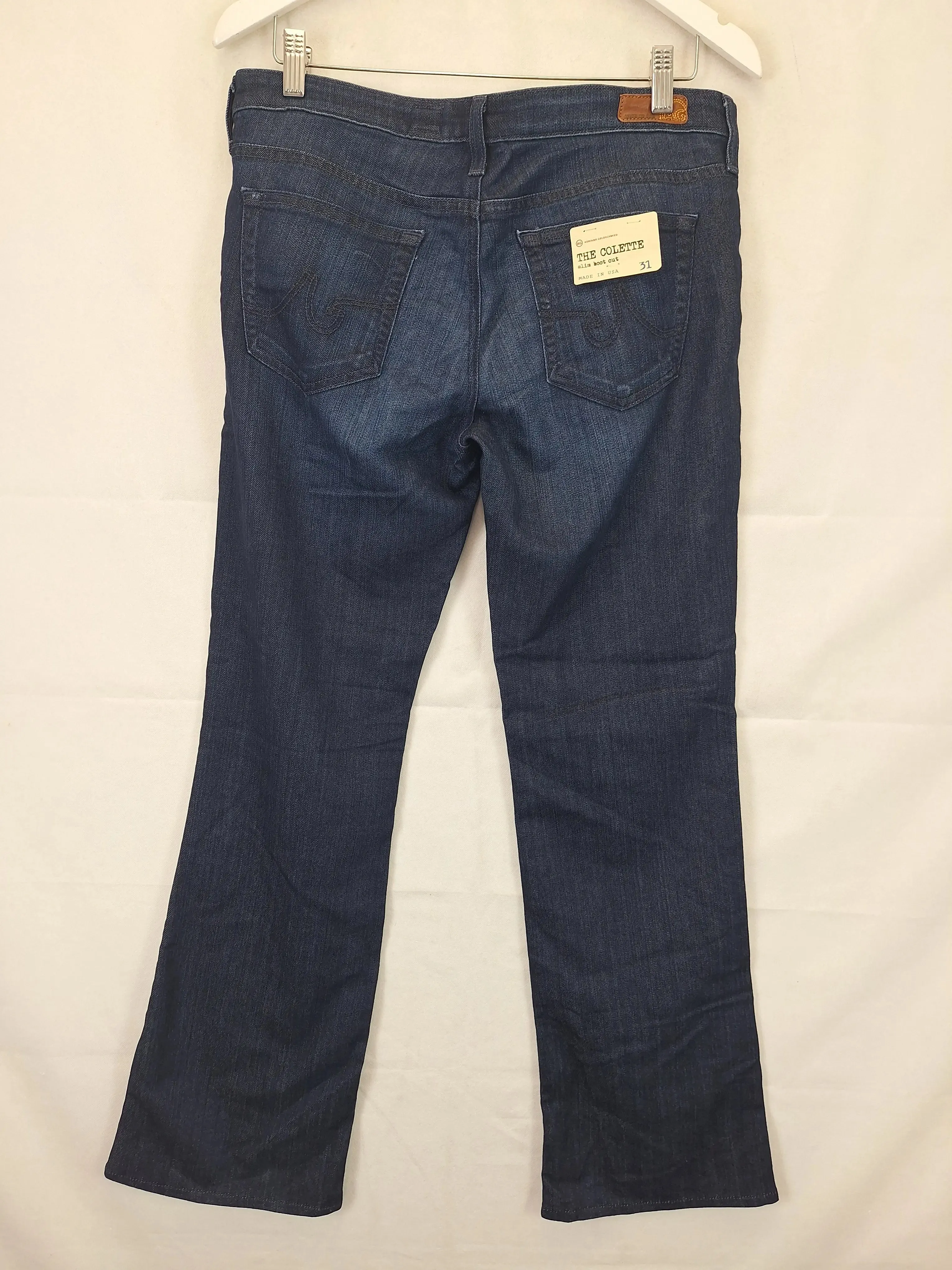 AG Jeans Essential Slim Boot Cut Jeans Size 16