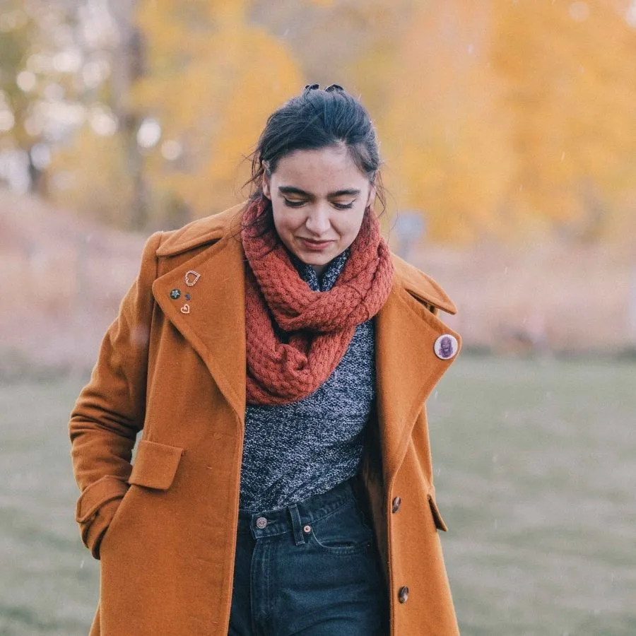 Alpaca Infinity Scarf