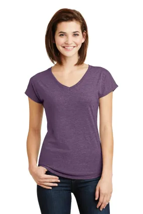 Anvil Ladies Tri-Blend V-Neck Tee. 6750VL