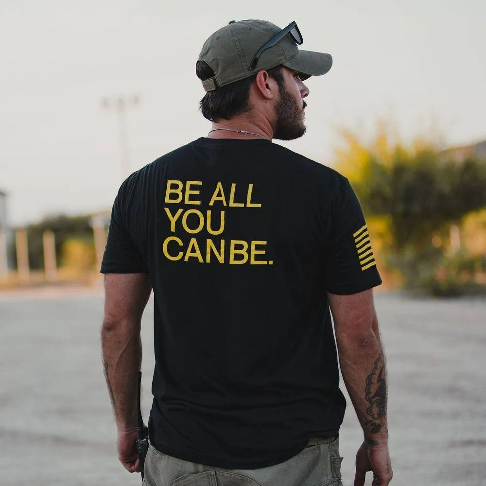 Army Be All You Can Be T-Shirt - Black