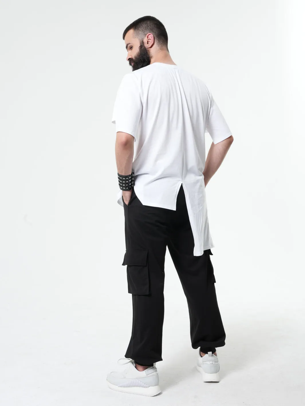 Asymmetric Mens Tunic