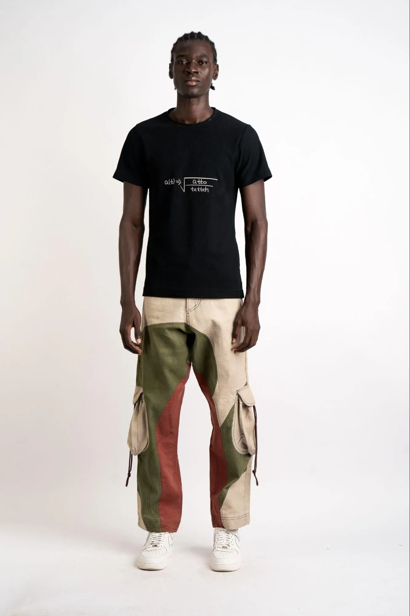 ATTO TETTEH Multicolored Corded Pants