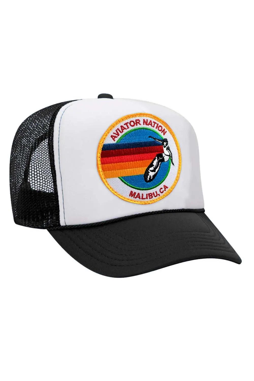 AVIATOR NATION MALIBU VINTAGE TRUCKER HAT