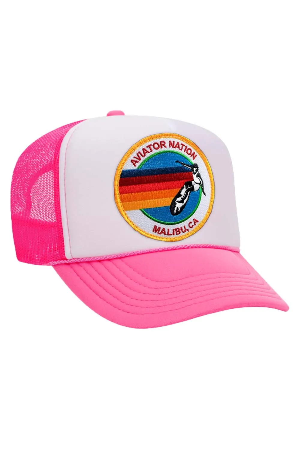 AVIATOR NATION MALIBU VINTAGE TRUCKER HAT