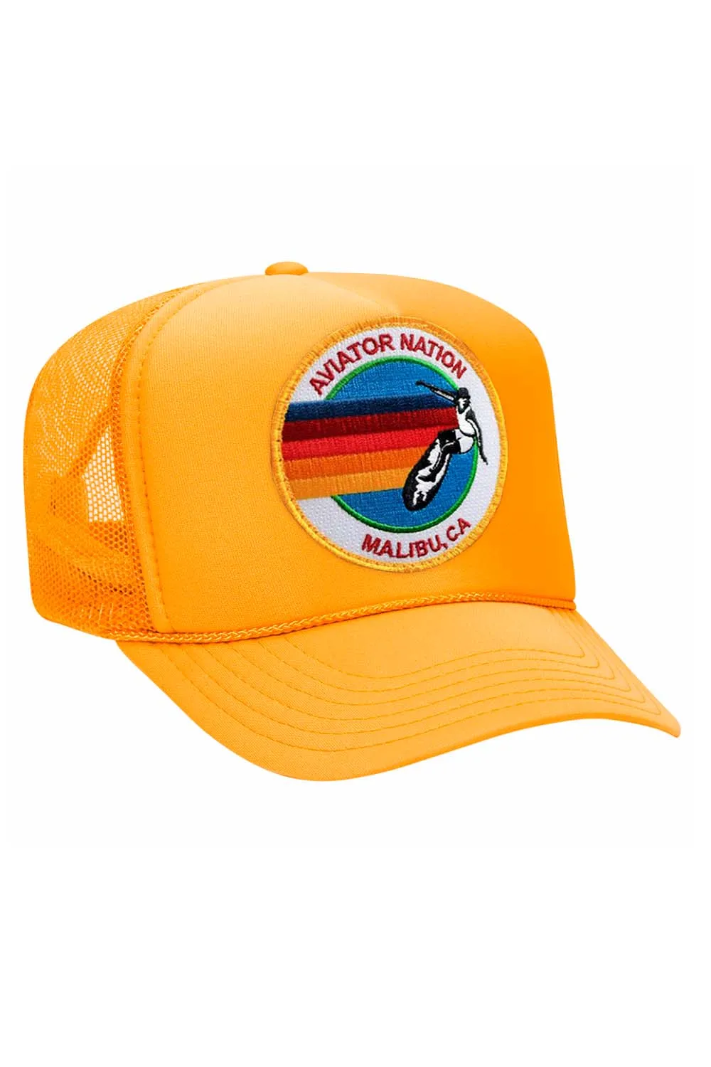 AVIATOR NATION MALIBU VINTAGE TRUCKER HAT