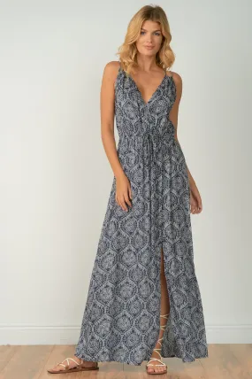 Bandana Spaghetti Strap Maxi Dress