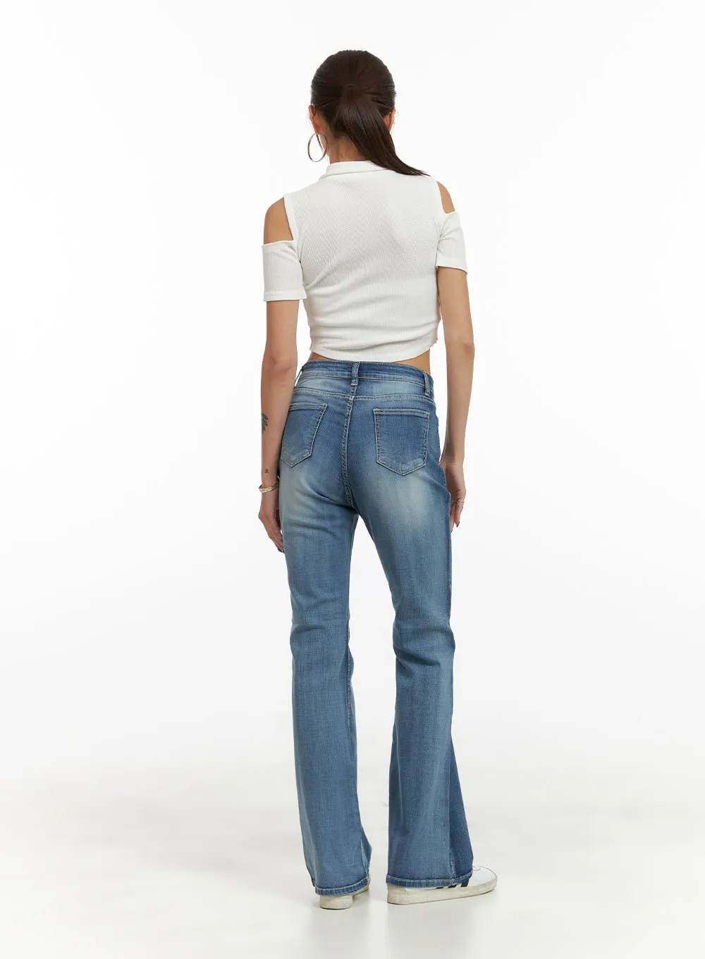 Basic Bootcut Jeans CY431