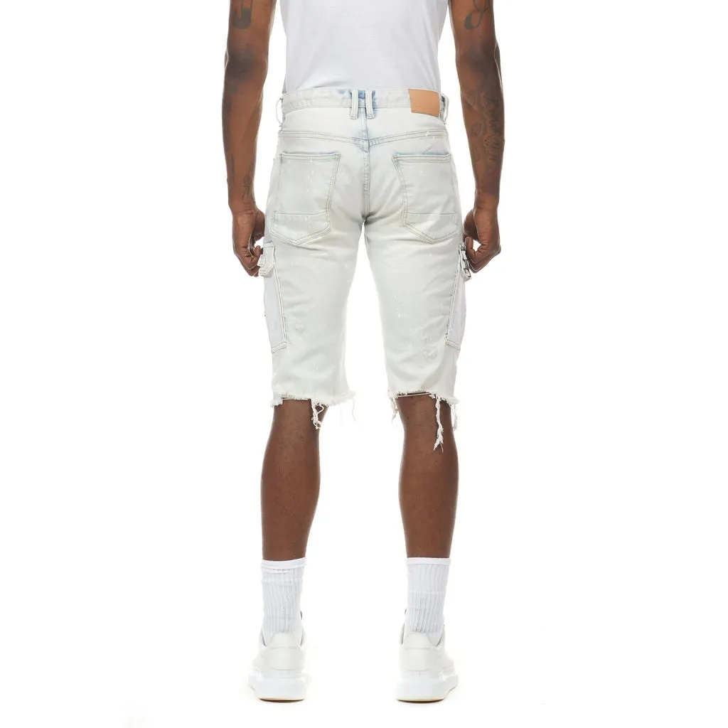 Big and Tall Doodle Cargo Utility Shorts - Rivington Blue