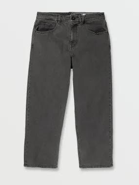 Billow Loose Tapered Fit Jeans - Black Ozone