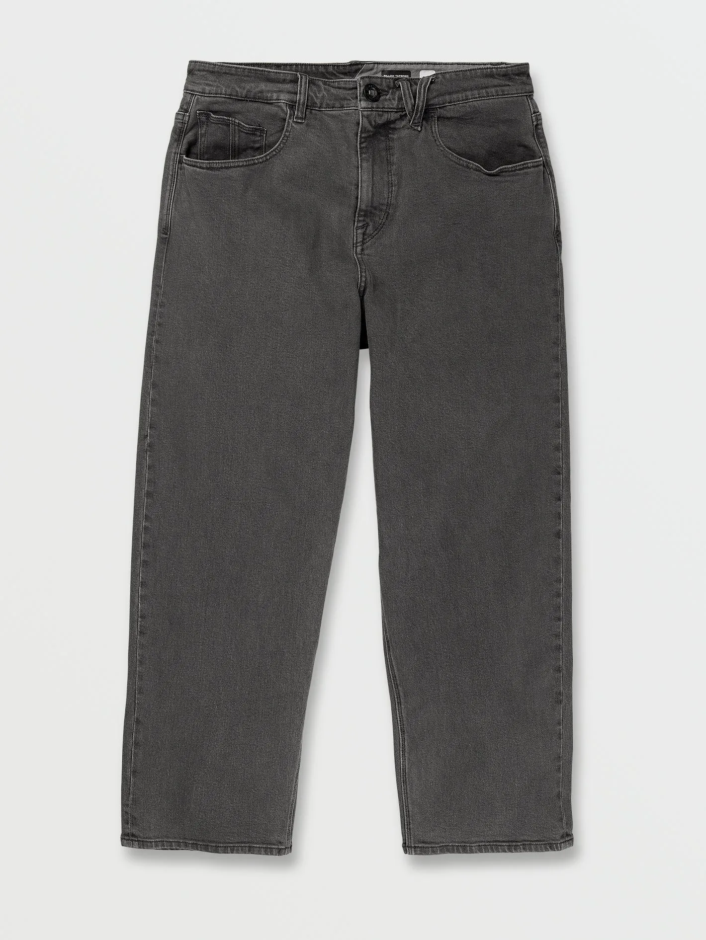 Billow Loose Tapered Fit Jeans - Black Ozone