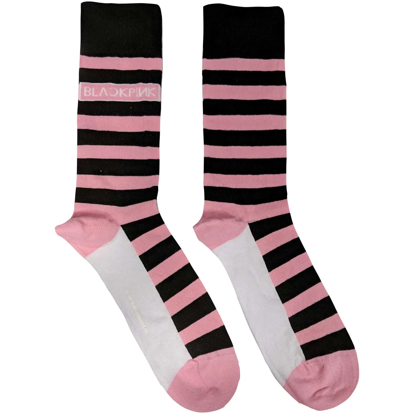 Blackpink Unisex Ankle Socks - Stripes & Logo