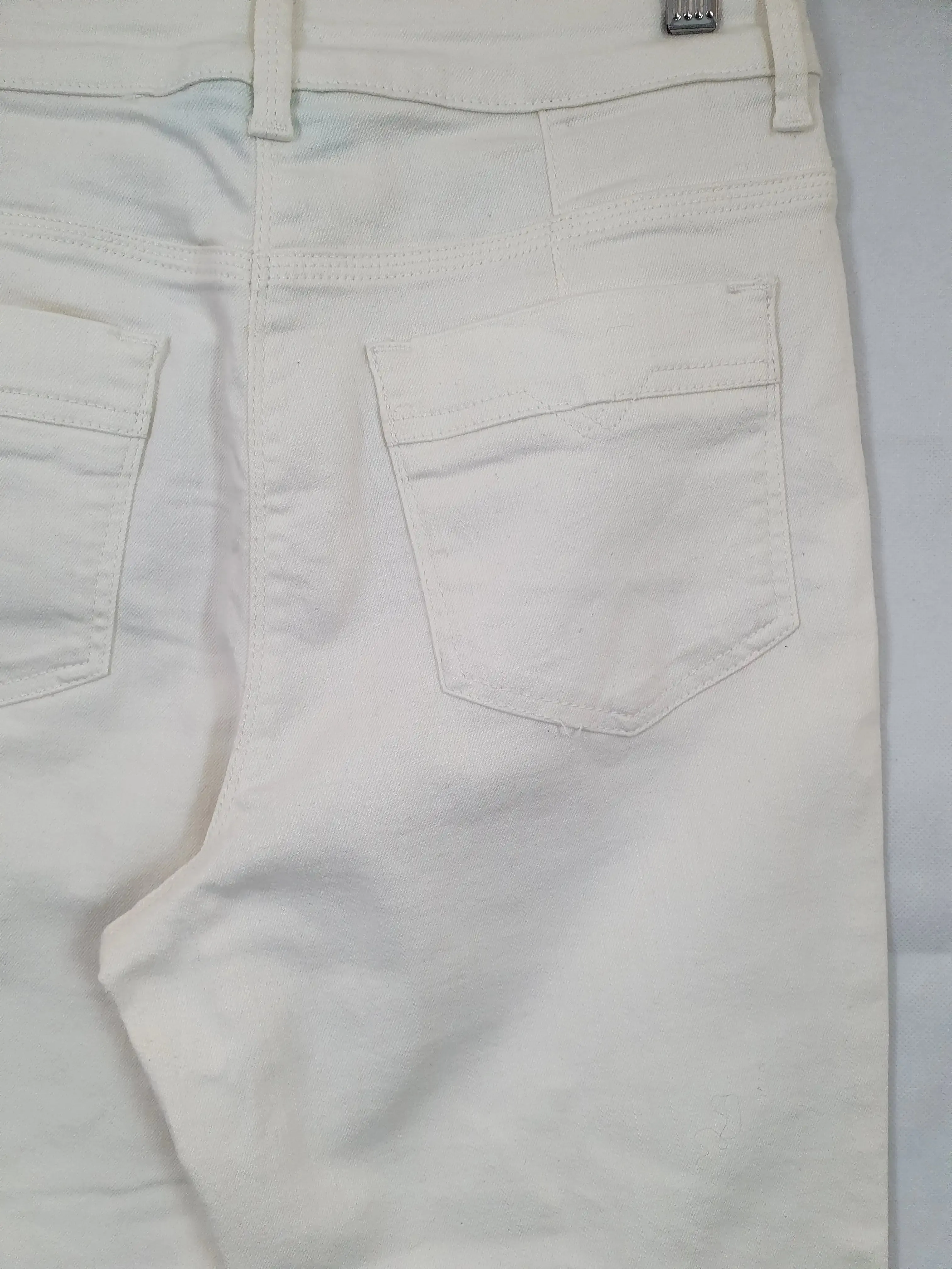 Blue Illusion White Raquel Denim Jeans Size S