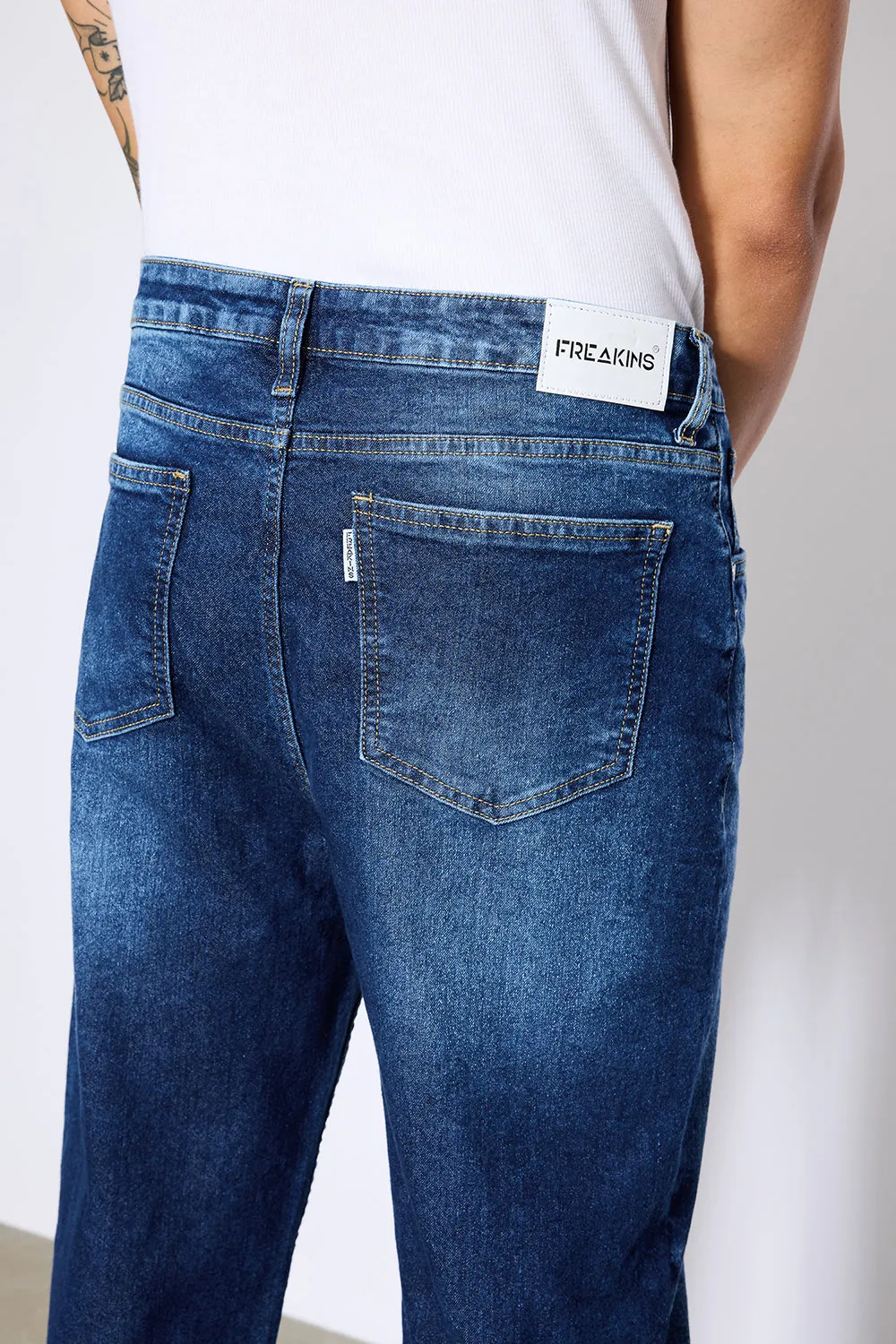 Blue Straight Men's Jeans