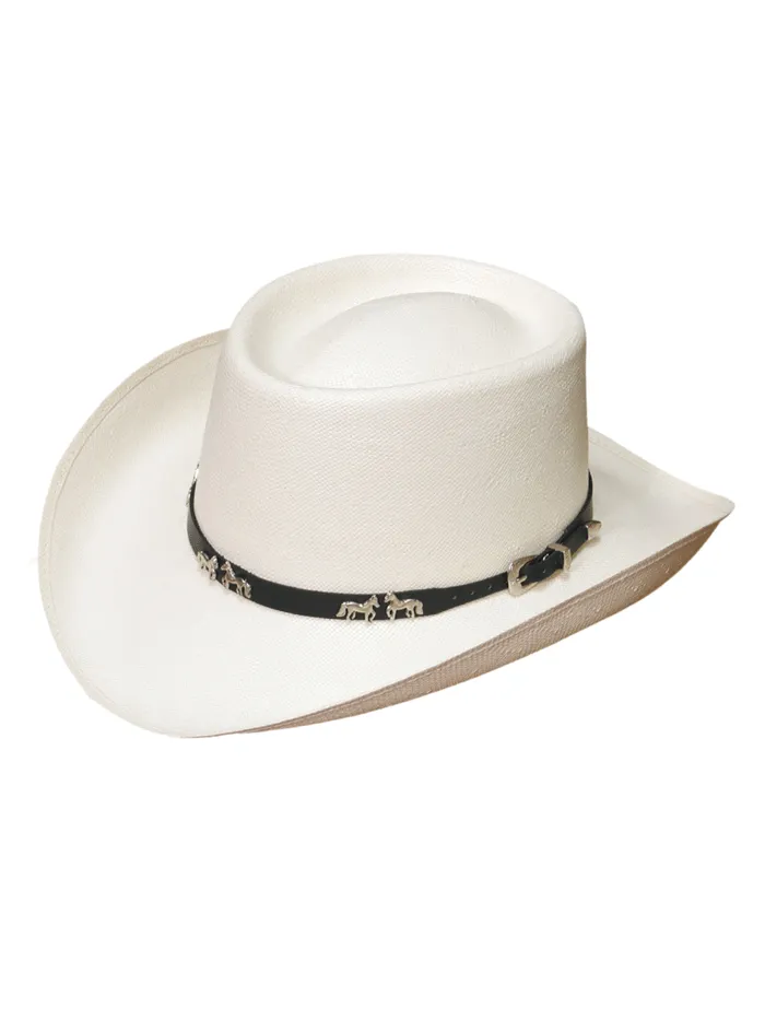 Bullhide PASO HORSE 2090 Shantung Panama Hat Natural