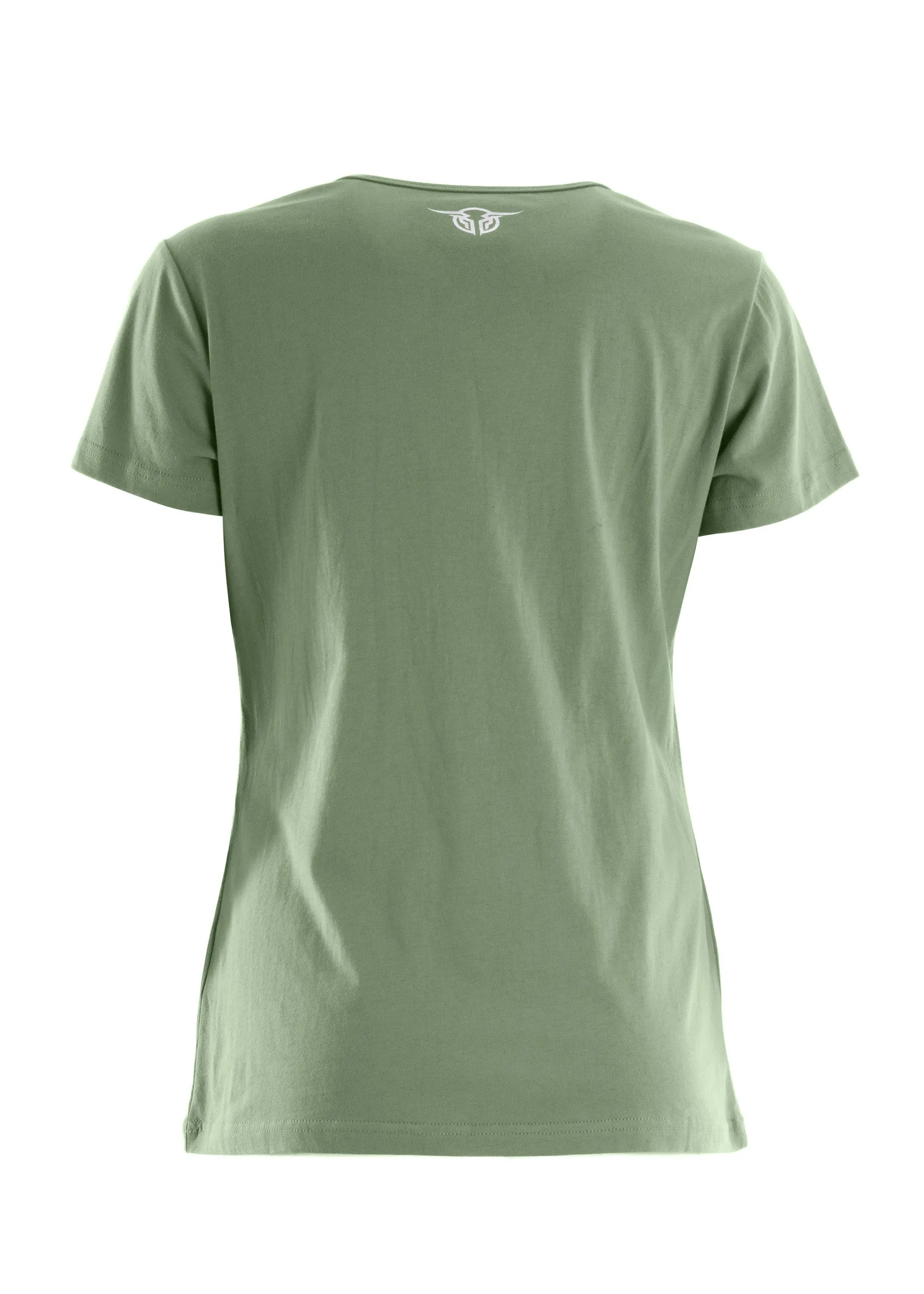 Bullzye Ladies Authentic Short Sleeve Tee - Moss - BCP2502225