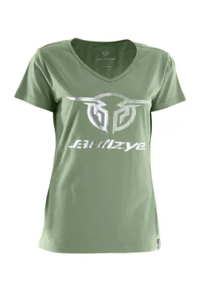 Bullzye Ladies Authentic Short Sleeve Tee - Moss - BCP2502225