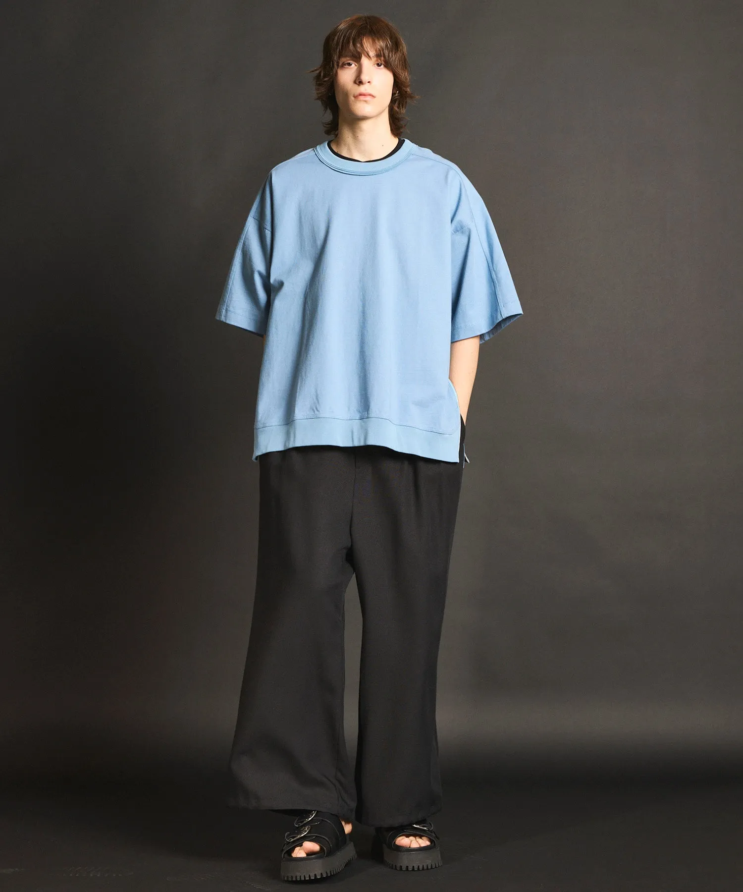 Buzzam-Tuck Prime-Wide Pants