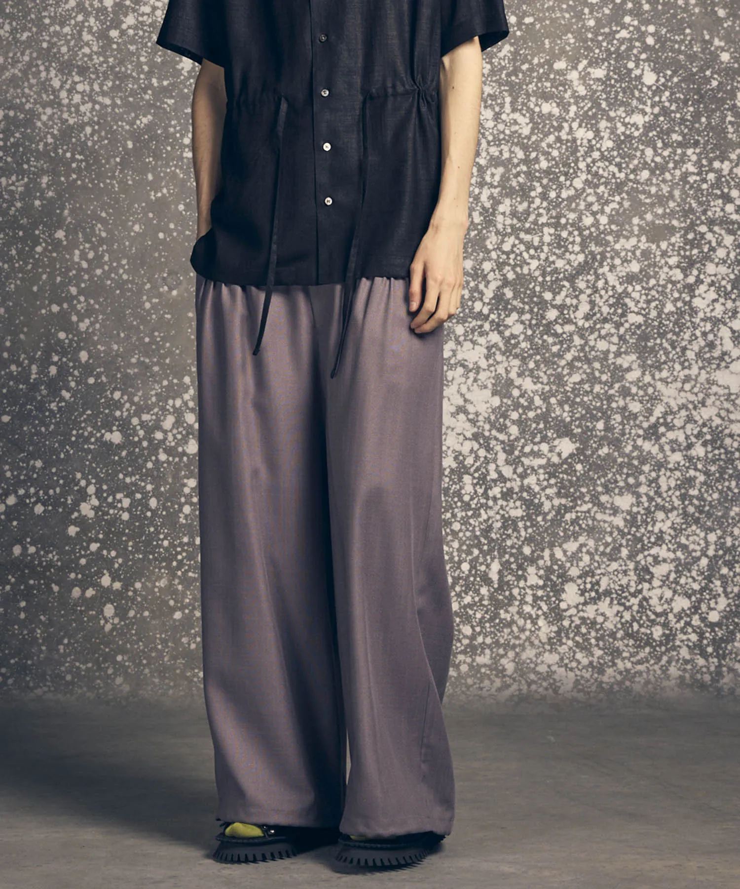 Buzzam-Tuck Prime-Wide Pants