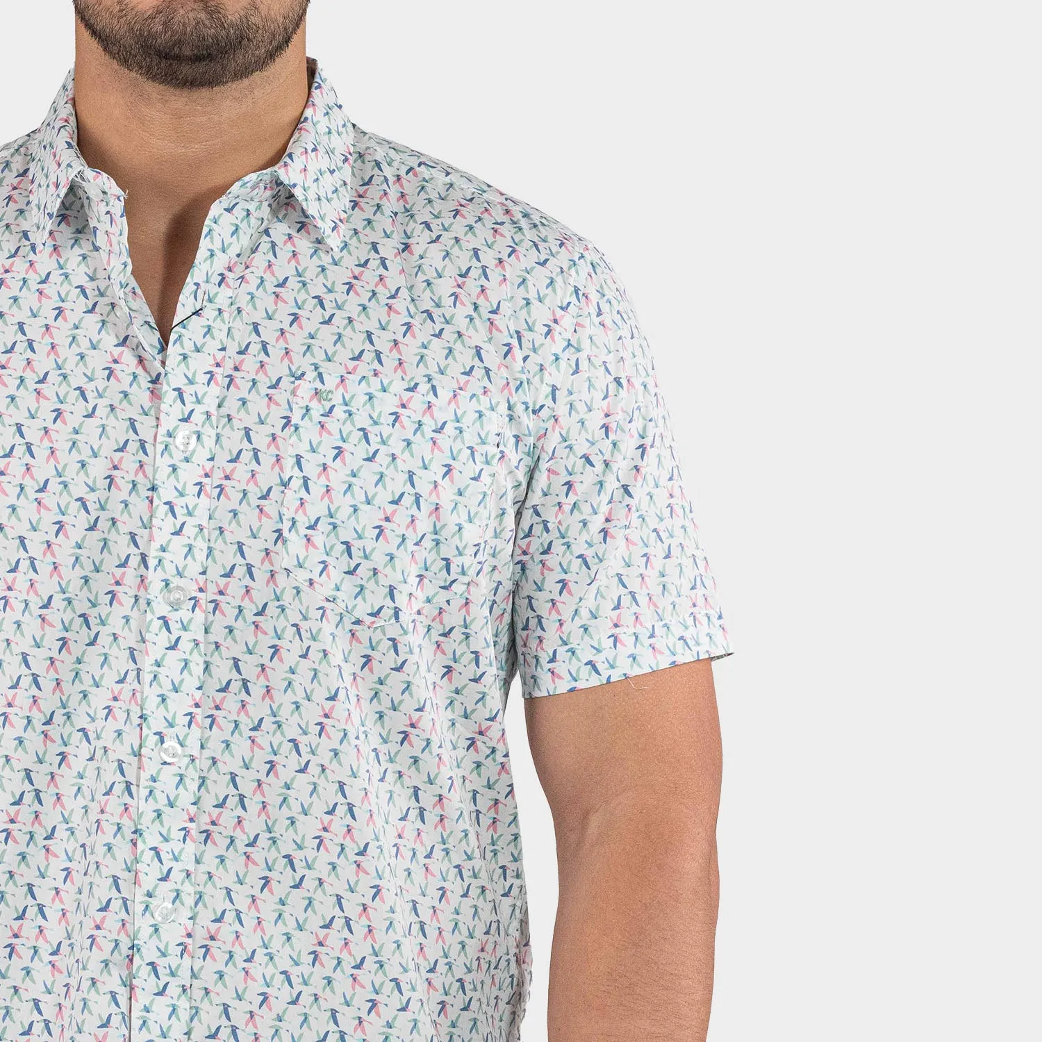 Camisa Casual Manga Larga Para Hombre