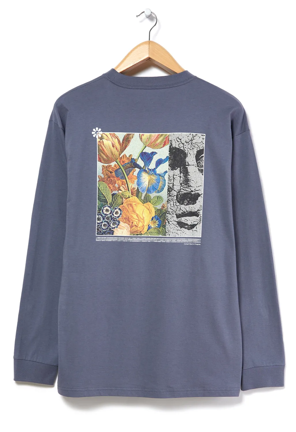 Carhartt WIP Men's Long Sleeved Greenhouse T-Shirt - Bluefin