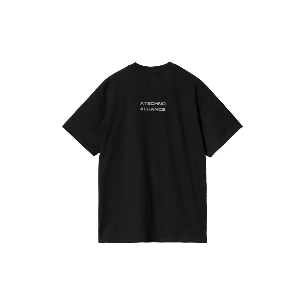 Carhartt WIP x Tresor Techno Alliance S/S T-Shirt (Black/Dark Grey Reflective)