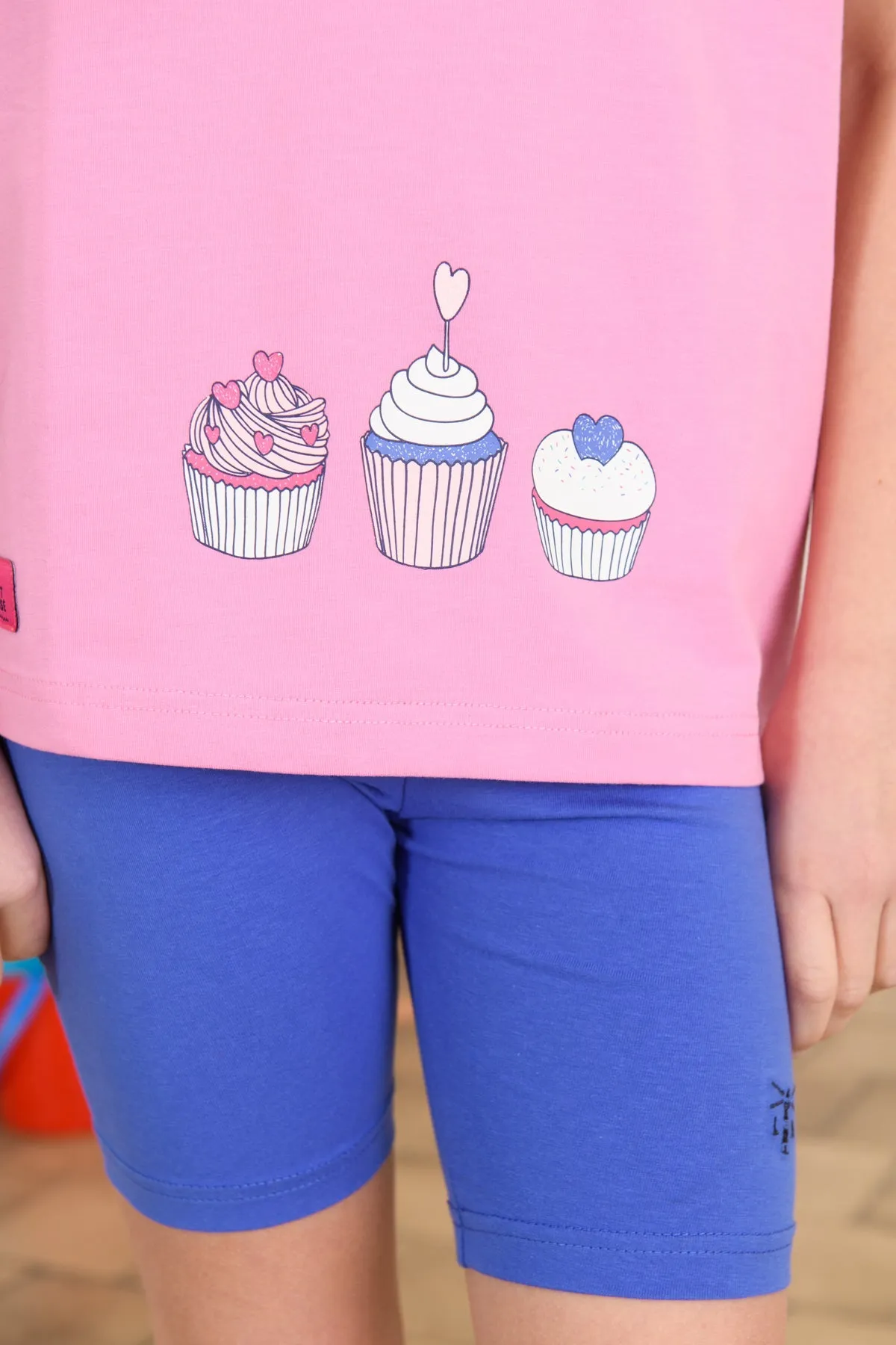 Causeway Swing Tee - Cupcake Print