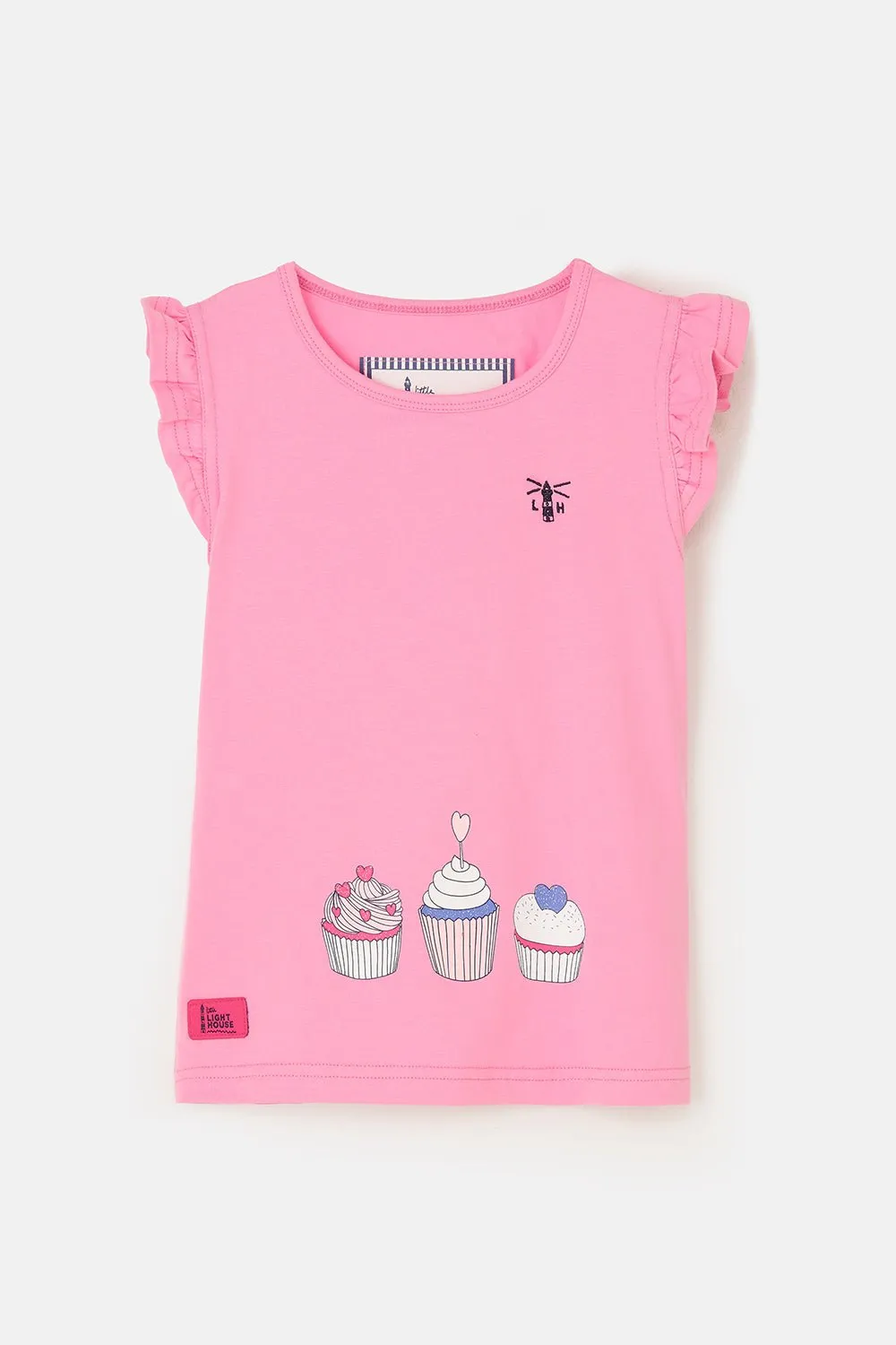 Causeway Swing Tee - Cupcake Print