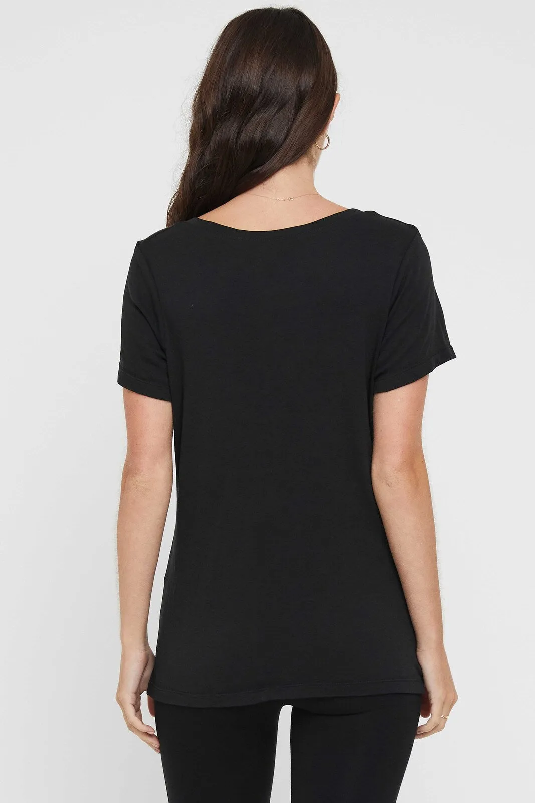 Classic V Neck - Black