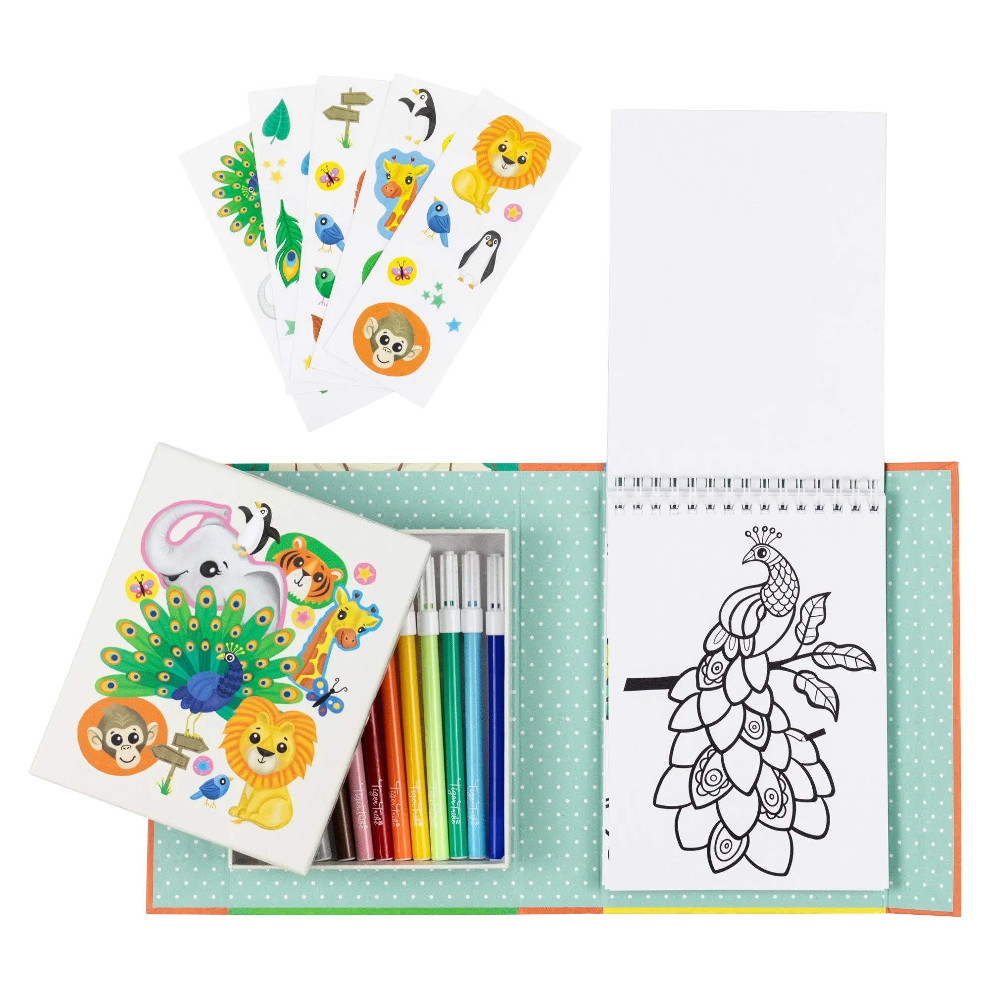 Colouring Set - Zoo