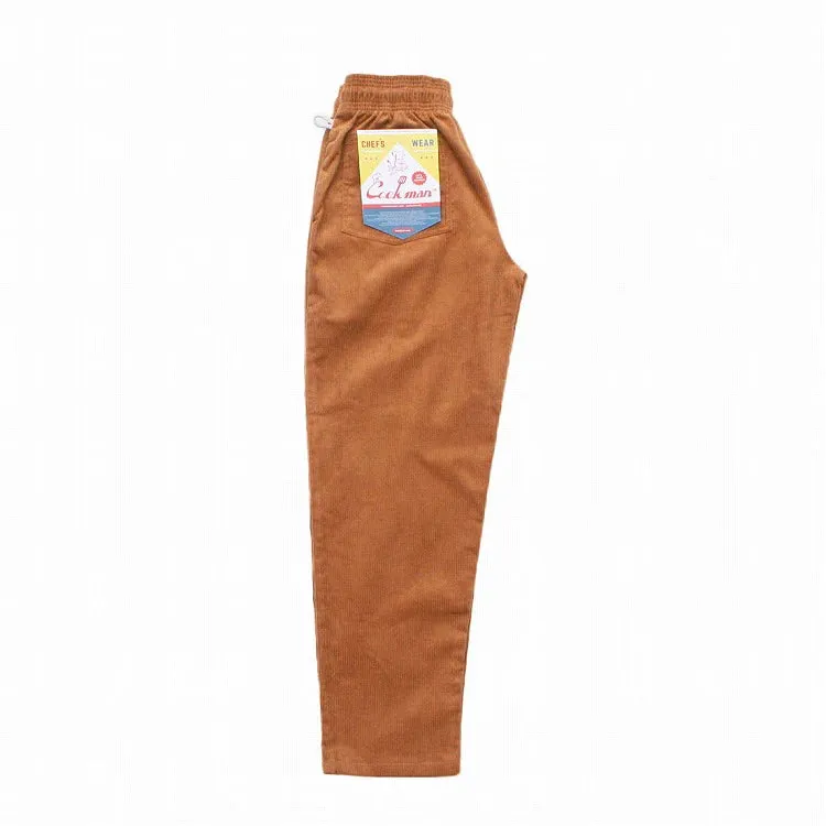 Cookman Chef Pants Corduroy Brown