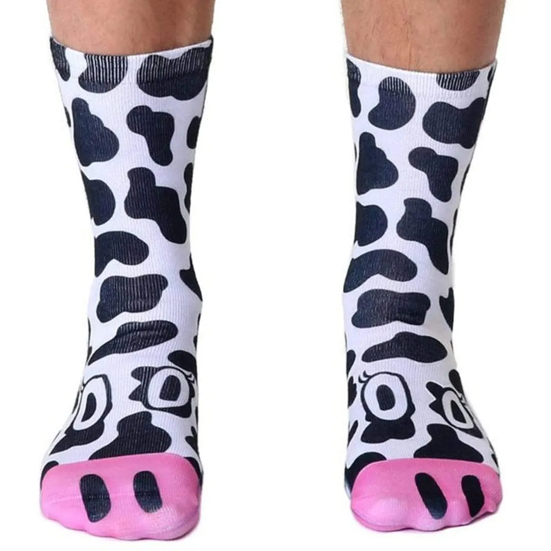 Cow Socks Unisex Crew Sock