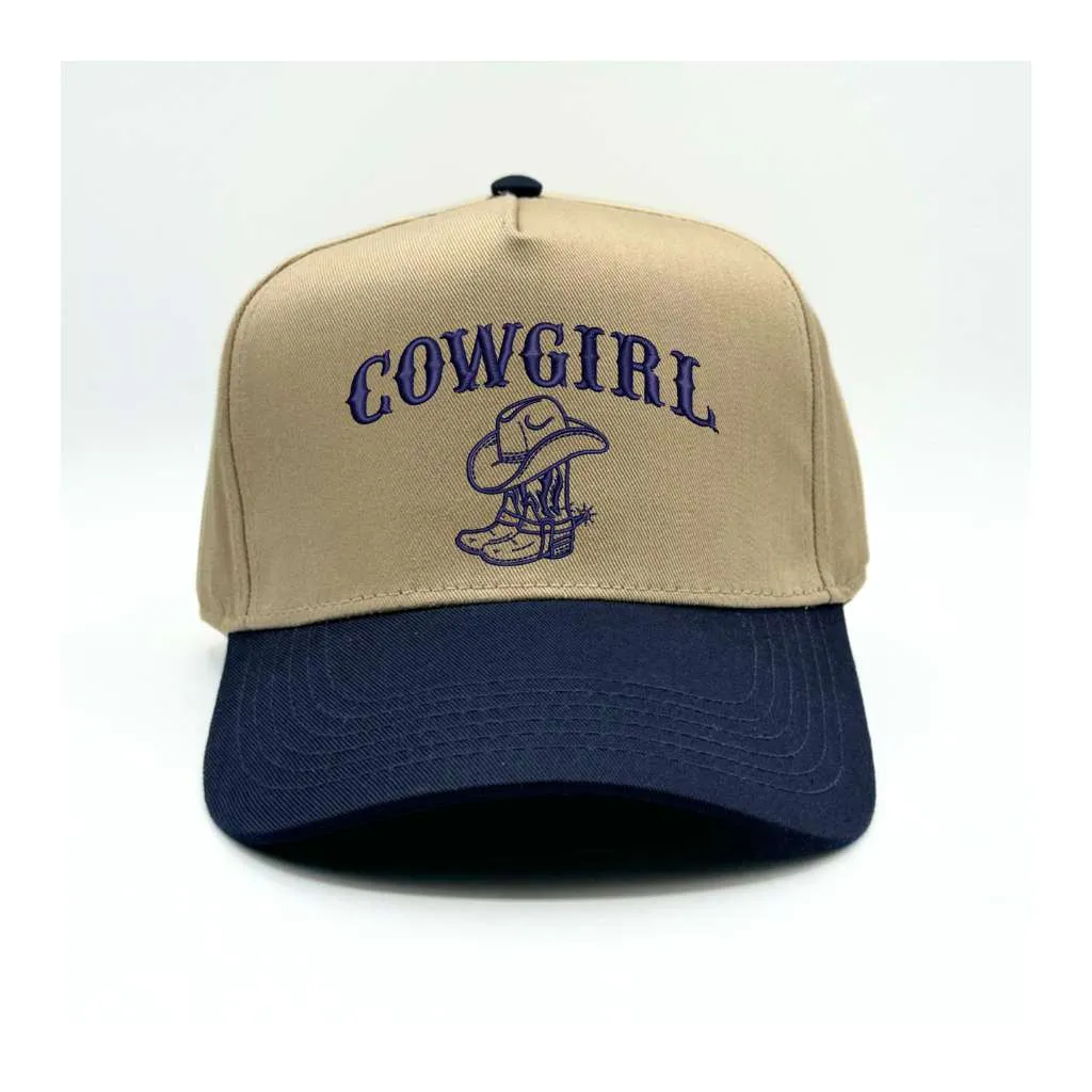 Cowgirl Boots Two Tone Baseball Hat