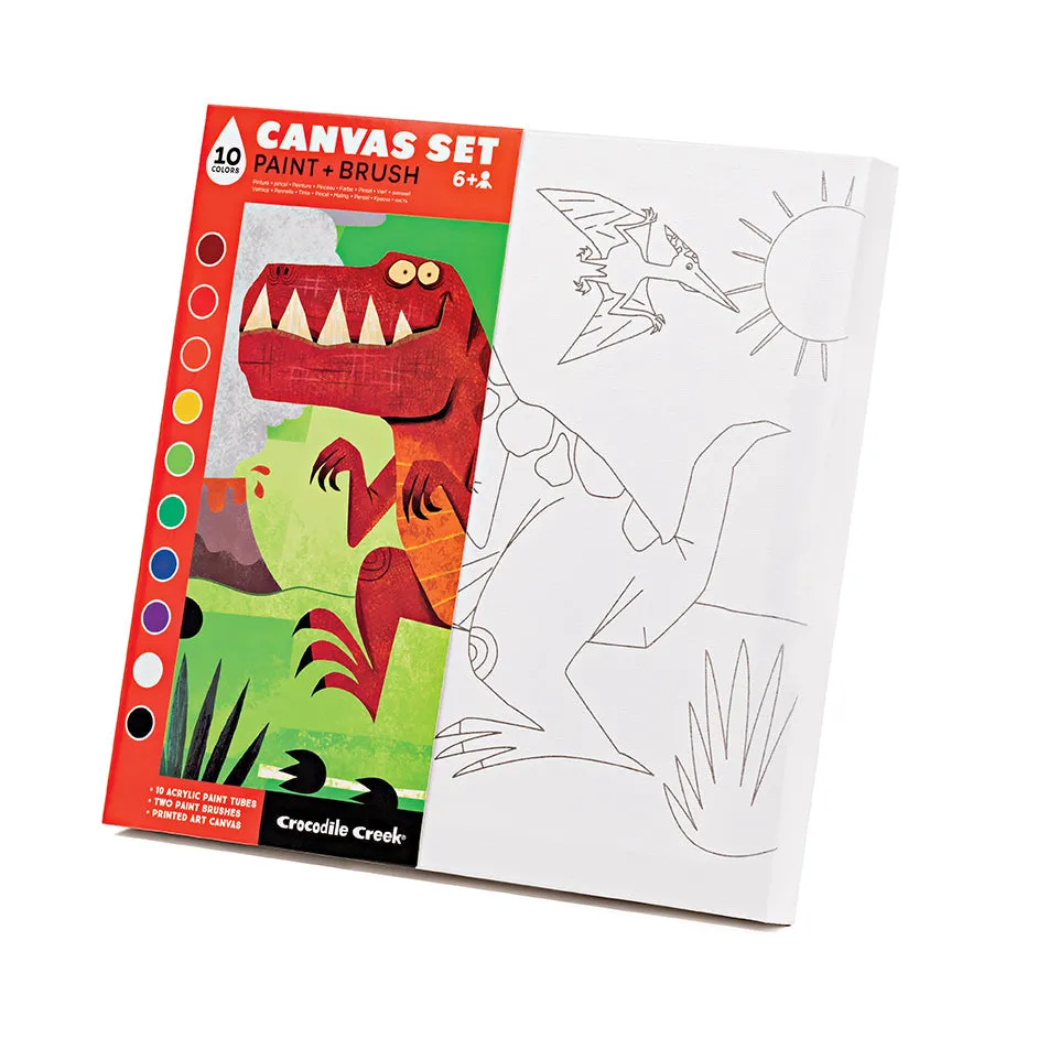 Crocodile Creek Canvas Art in Dinosaur