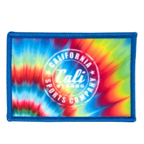 CSC CALI Strong Tie Dye Hook-and-Loop 2x3 Morale Patch