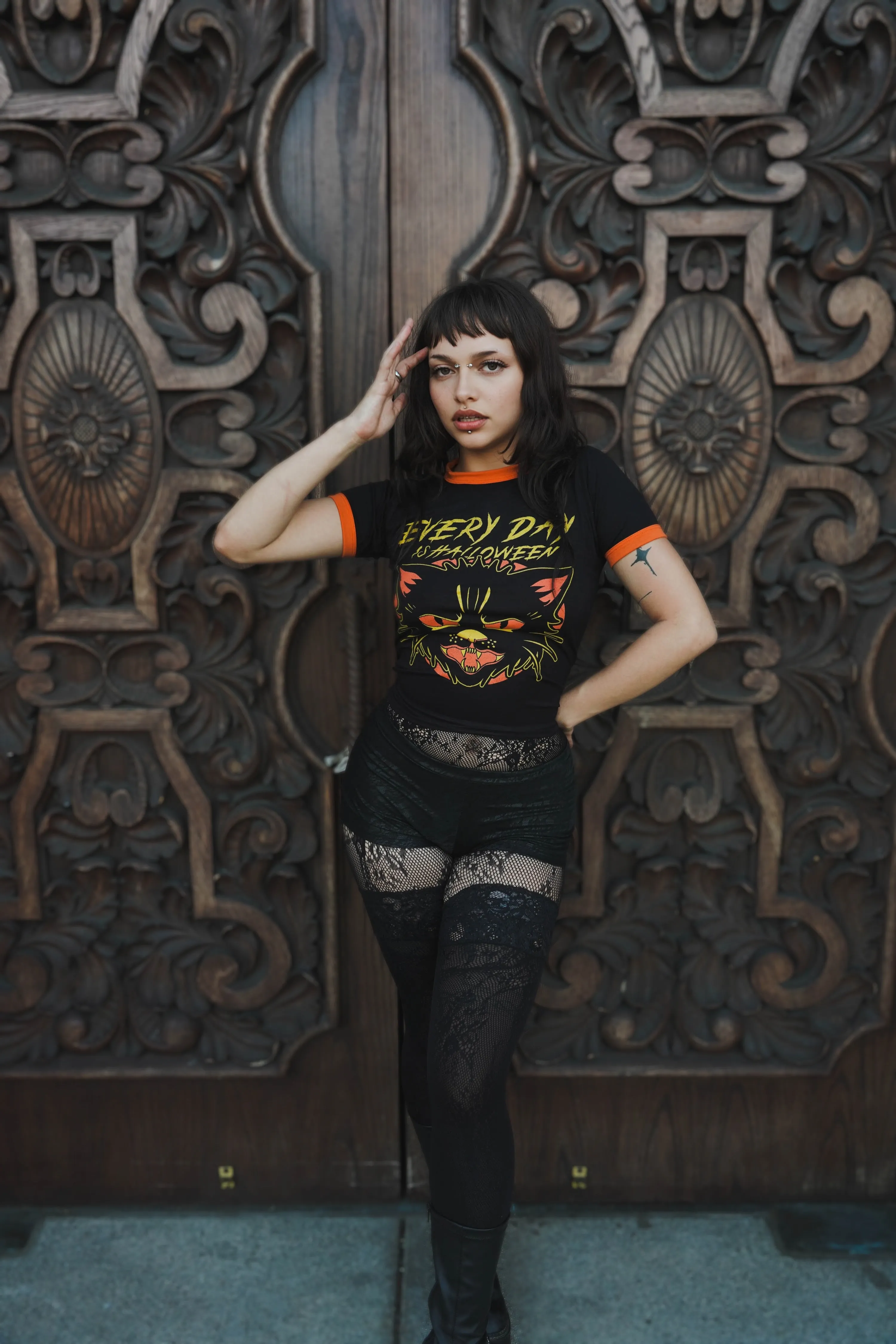 Every Day is Halloween Ringer Tee