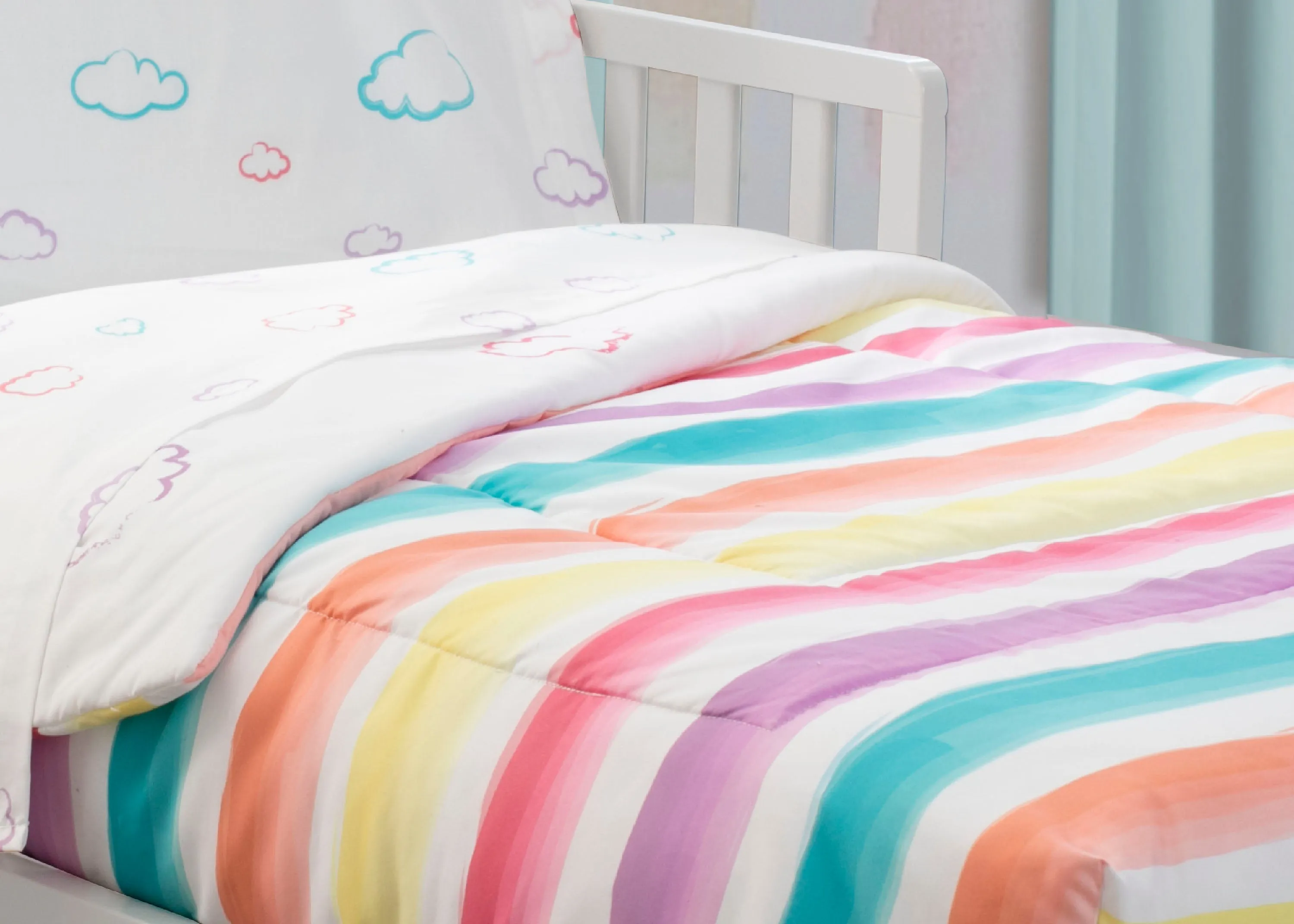 Girls 4-Piece Toddler Bedding Set