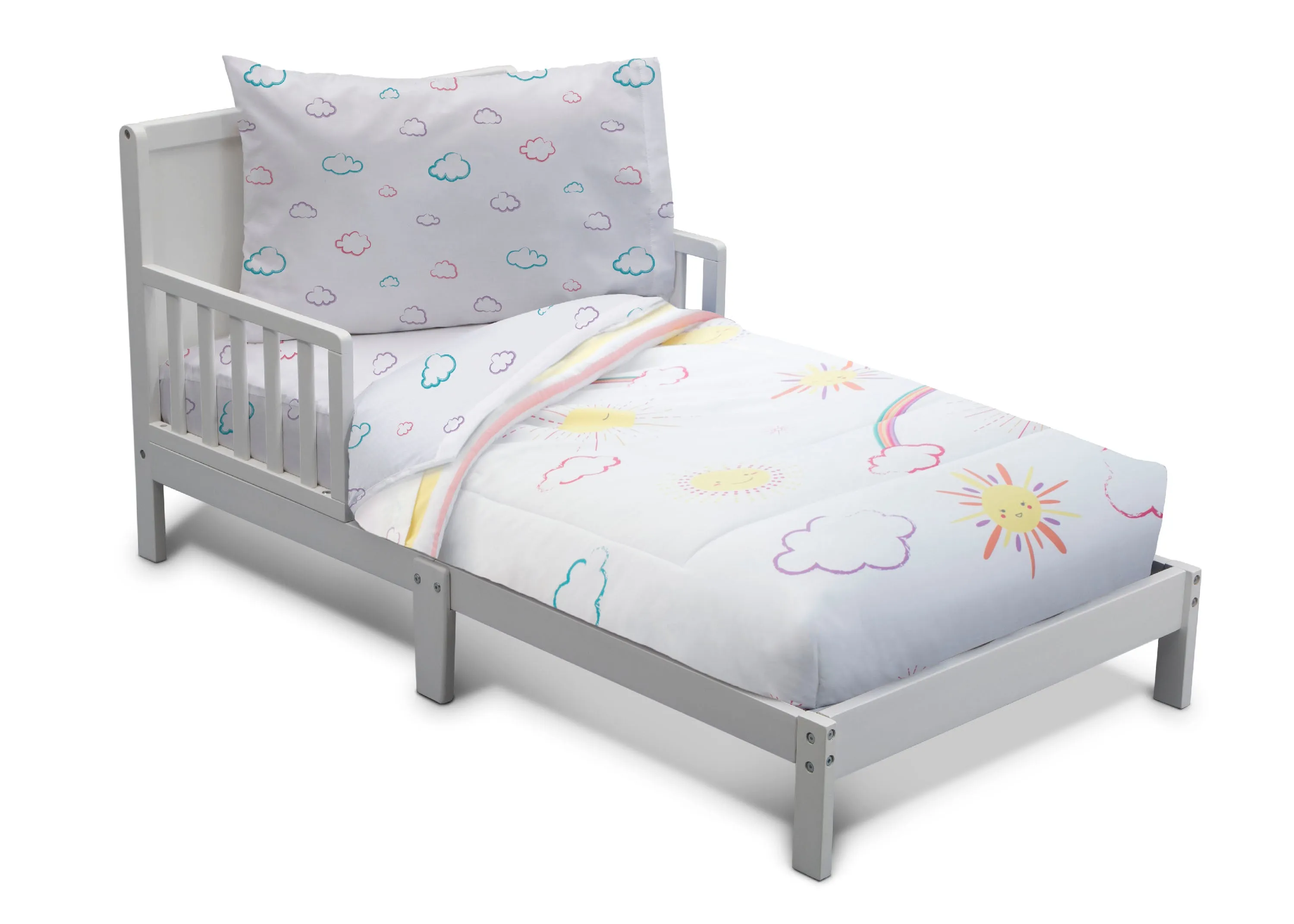 Girls 4-Piece Toddler Bedding Set