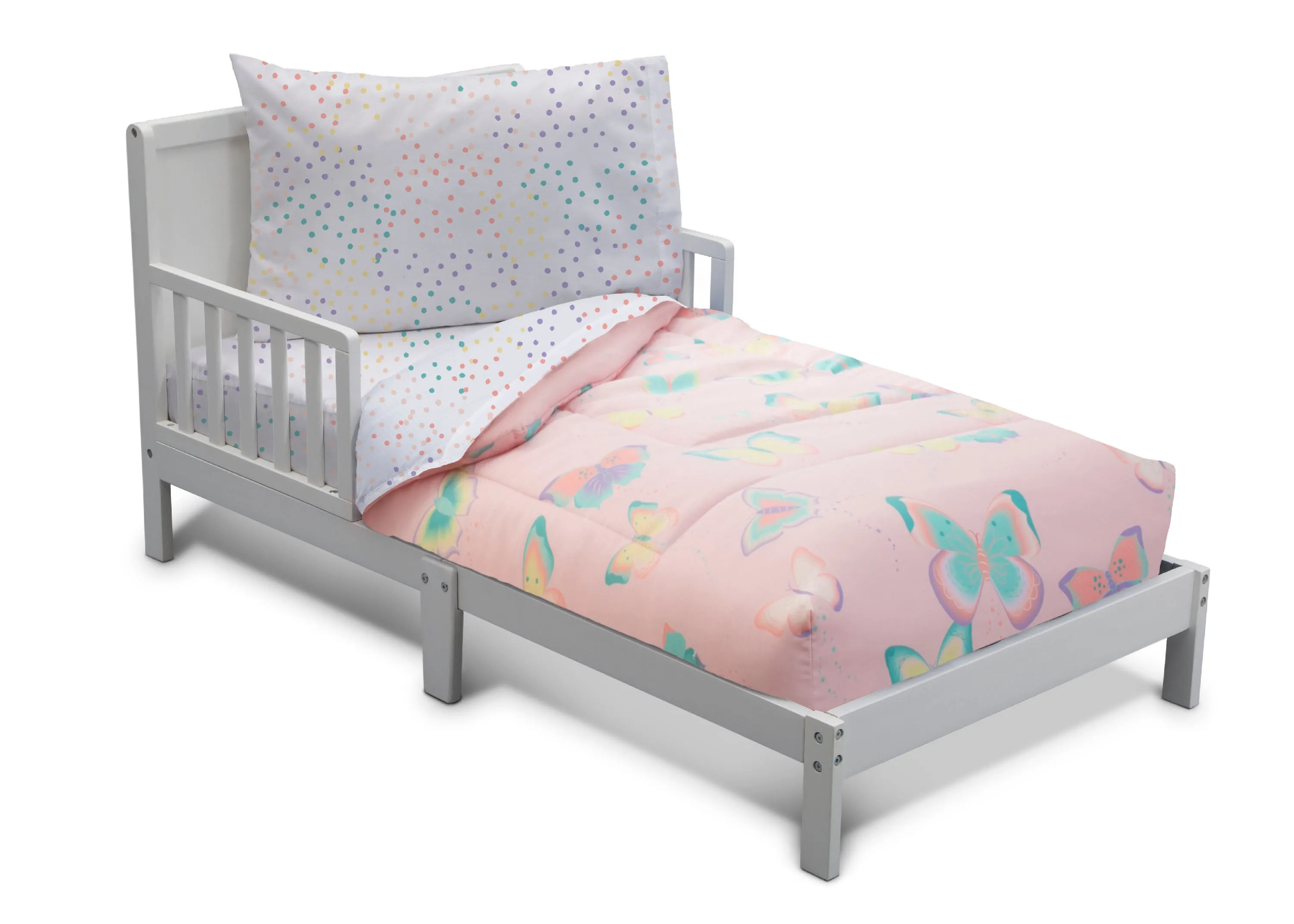 Girls 4-Piece Toddler Bedding Set