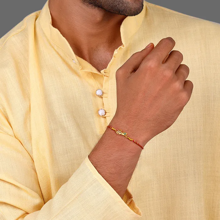 Golden Kanhaiya Bro Rakhi