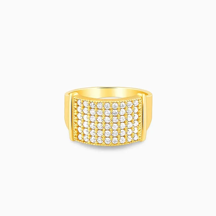 Golden Tenor Ring For Him