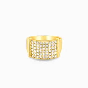 Golden Tenor Ring For Him