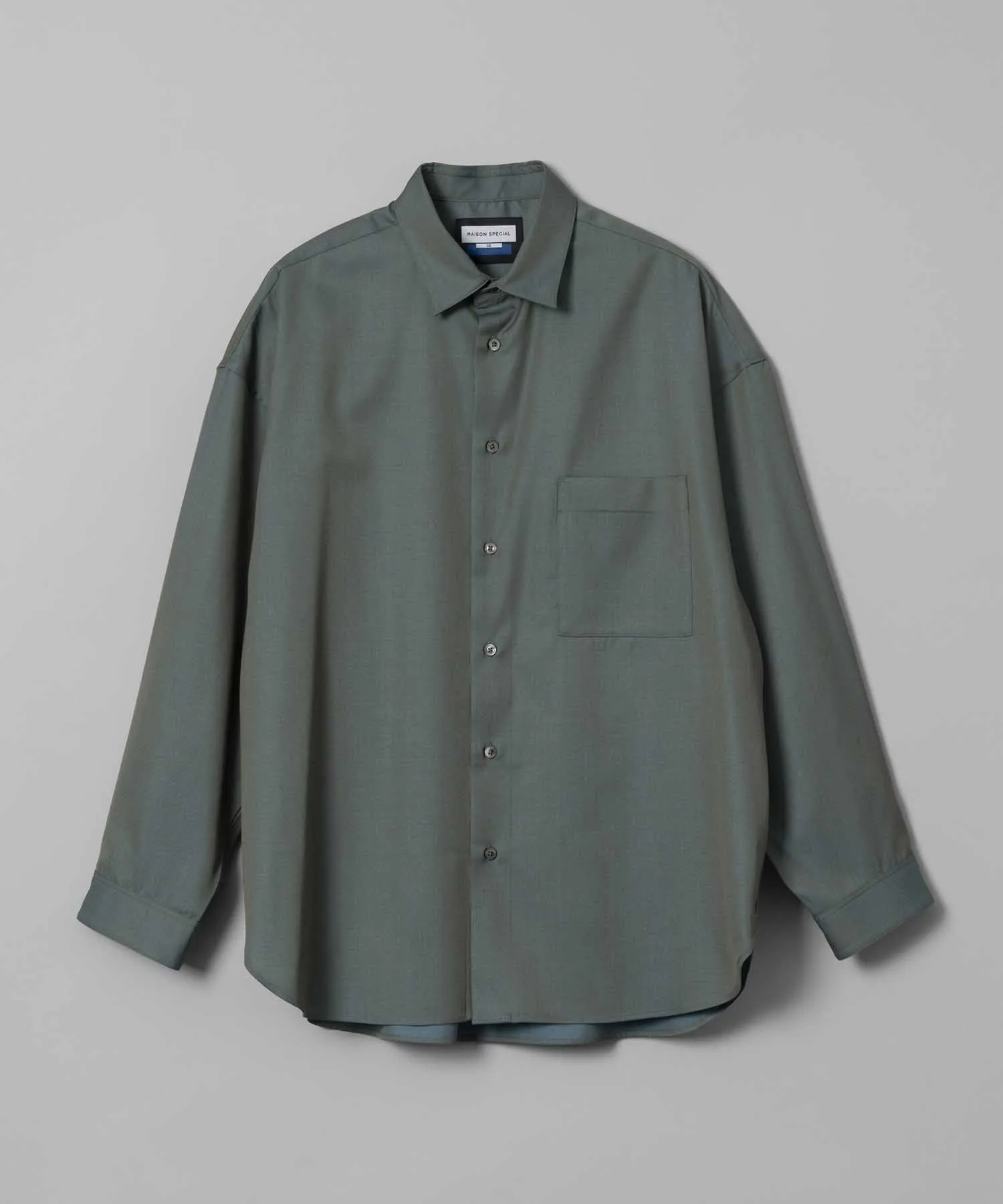 High Count Wool Prime-Over Shirt