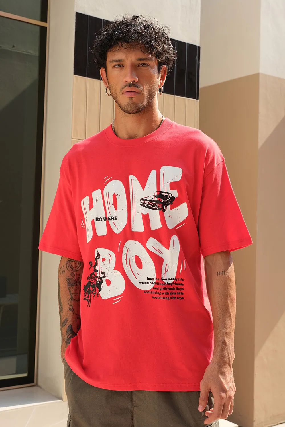 Home Boy Oversized T-shirt